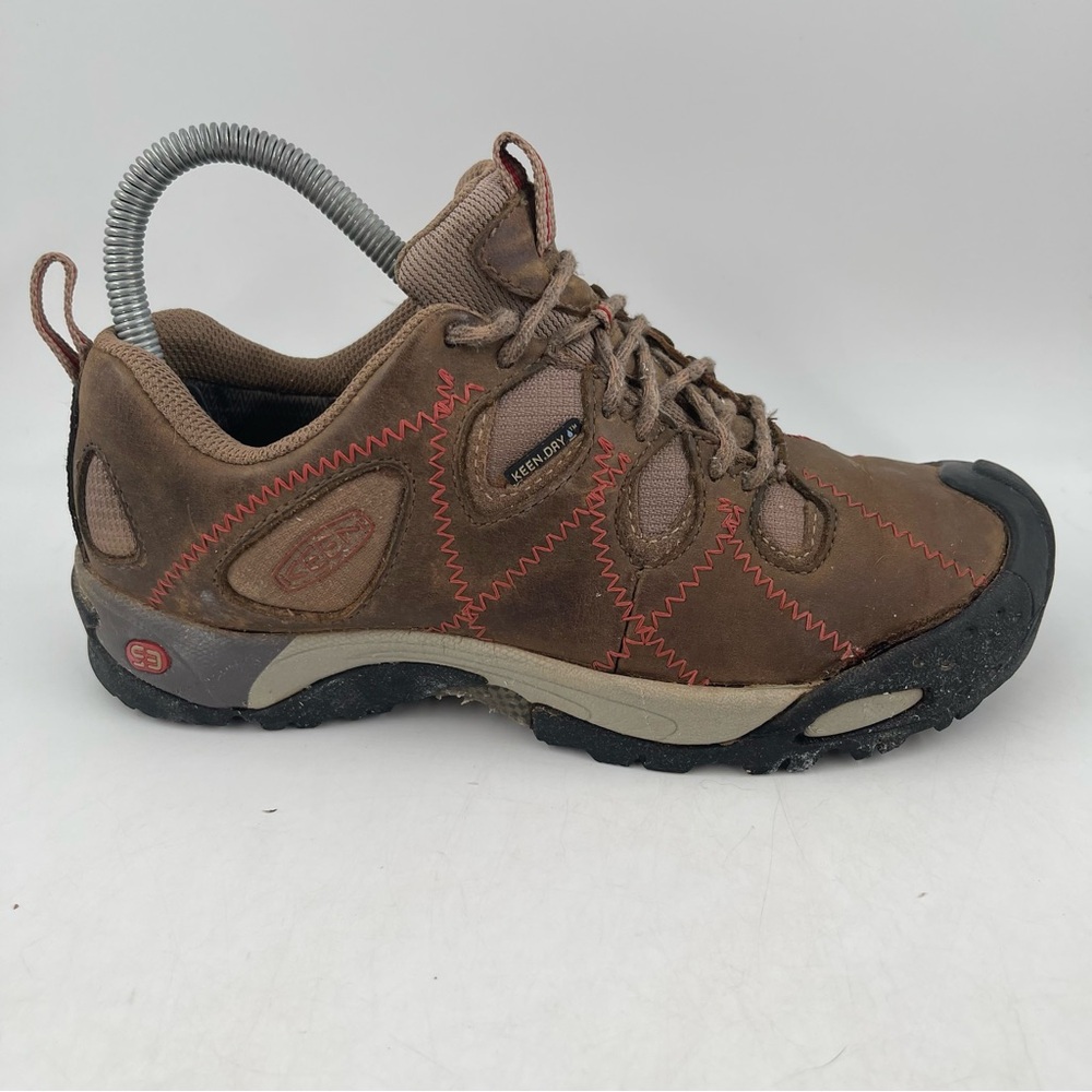 Keen Women’s Dry Genoa Peak Brown Outdoor Hiking Shoes Boots - Size 6